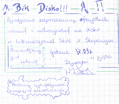 Ogoszenie z odcinka 28