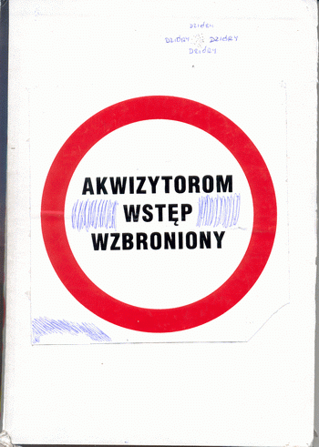 Okadka Teleoweli - Przd wewnatrz